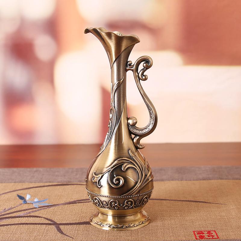 

Європейська ретро-ваза, квітка, придворний настільний креативний приліжковий столик, квіткова композиція для вітальні, простий орнамент для обіднього столу, штучна квітка 1087ab