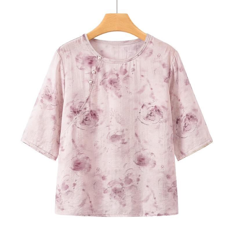 Women's New Chinese Style Printed T-Shirt