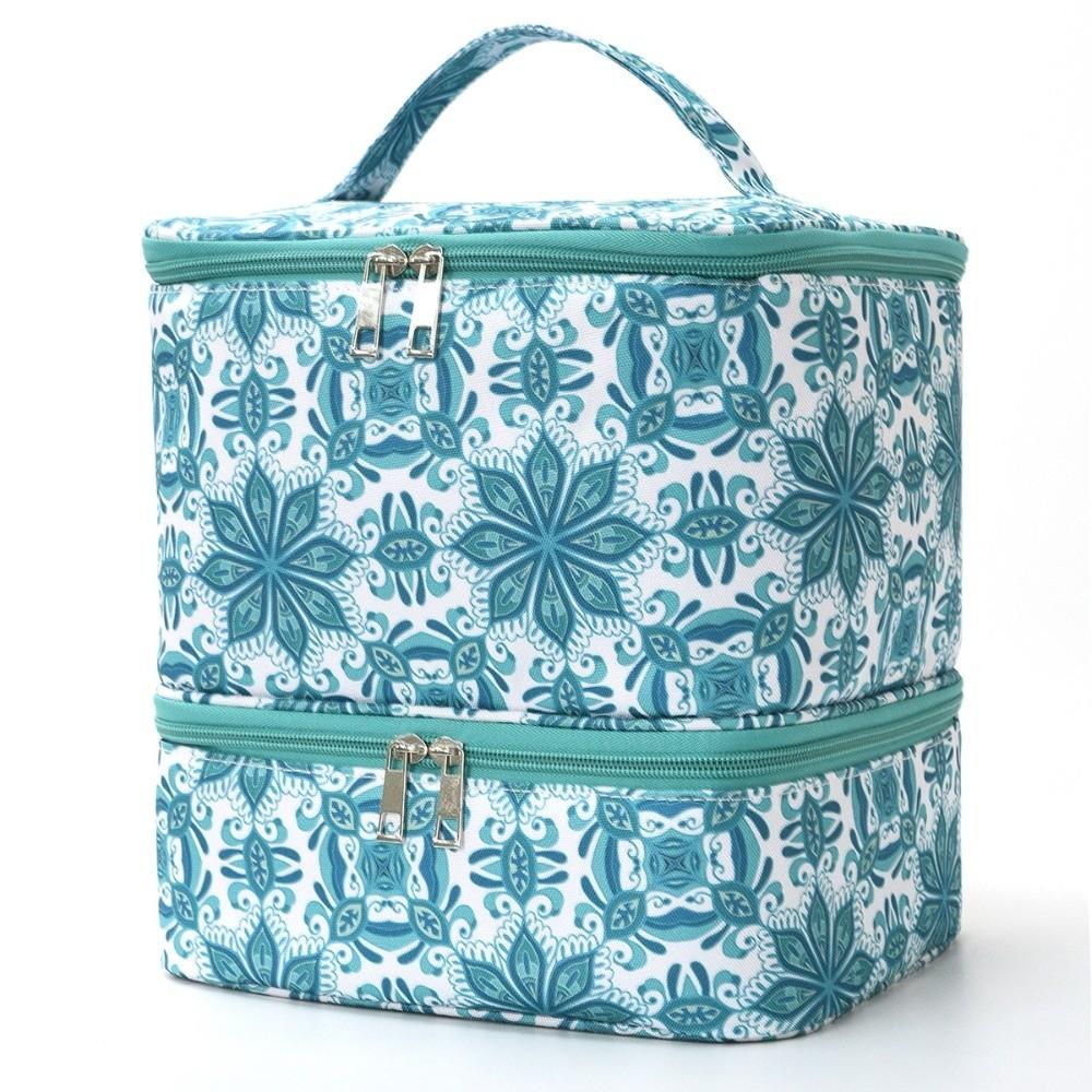 

New Double-layer Nail Polish Storage Bag Large-capacity Multi-function Manicure Tote Bag Nail Care Tool Storage Box