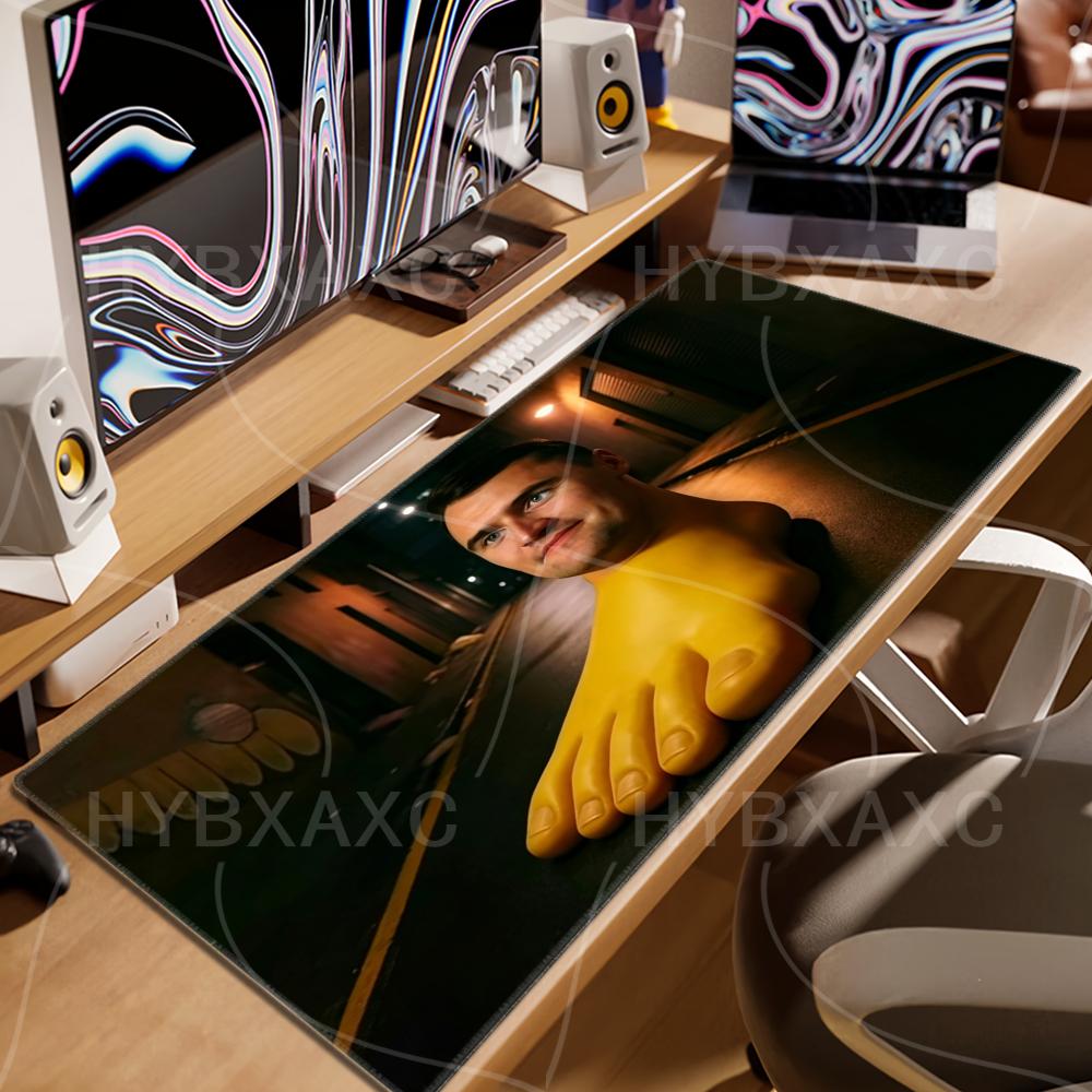 400X900MM Charlie K-Kirk Mouse Pad Computer Laptop Rubber Non-slip Mouse Mat Mousepad Gamers Decoracion Desk Mat 3MM