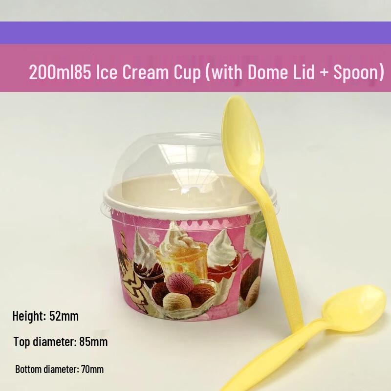 Miao Jiayi Disposable Ice Cream Paper Cups