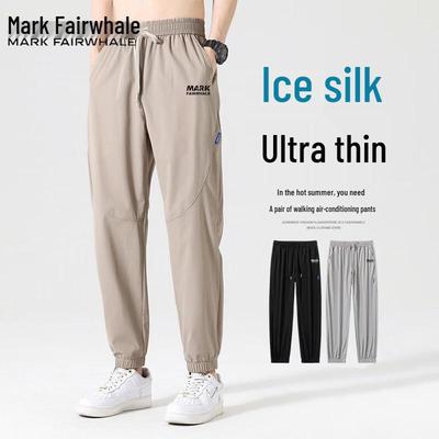Men's Summer Ice Silk Casual Sport Pants