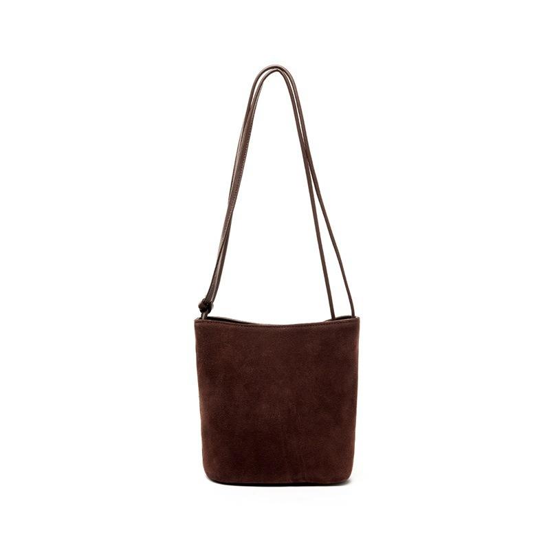 Underarm Light Leopard Print Fashion Shoulder Bag Light Luxury High Sense Women's New Women's Messenger Portable Leather Bucket Bag