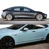 Car Door Side Stickers Kit For Tesla Model 3 Waterproof Vinyl Film Auto Decoration PVC Decals Auto Styling Car Accessories