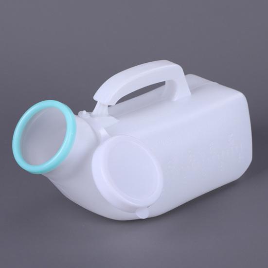 Yousheng 1200 ML Male Urinal with Cap Reusable Plastic Urinal Pot Men Urinal Accessories for Home Elderly Bedridden
