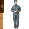 Staubdichter antistatischer Kapuzen-Overall für Damen & Herren, Reinraum Sprühfarbenschutzanzug