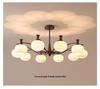 French Retro Nanyang Style Chandelier for Living Room, Restaurant, or Bedroom