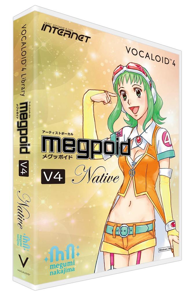 Internet VOCALOID 4 Library Megpoid V4 Native