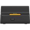 Desktop Charger - ULEFONE - Black - 10 W - USB-C - Charging Stand for Android
