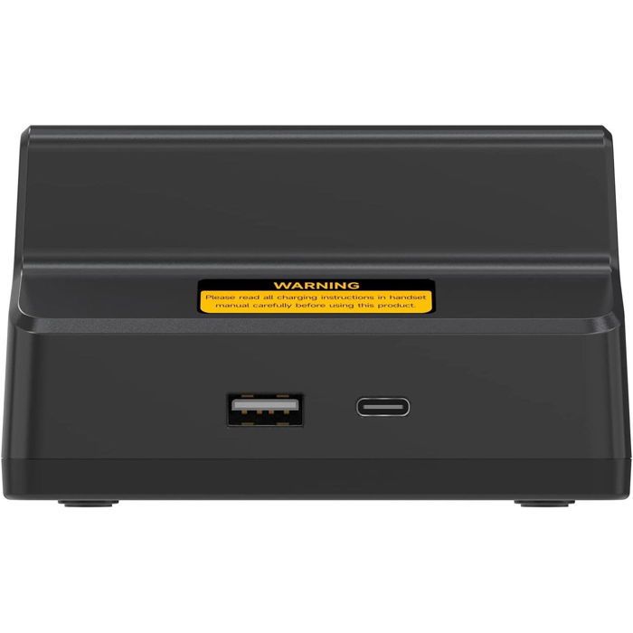 Desktop Charger - ULEFONE - Black - 10 W - USB-C - Charging Stand for Android