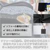 Nonwoven for Chair and Sofa DIY Long x bath&bath Fabric, Large, Upholstery, (2m 1.6m Wide, 0.4mm Thick, Black)