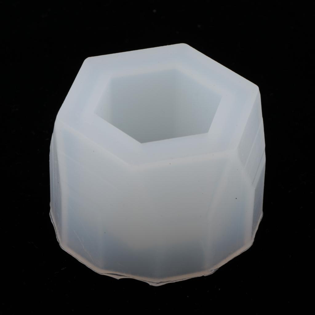 Silicone Mold Mould Flower Pot for Resin Jewelry Making Ornaments 8.5x3.4CM
