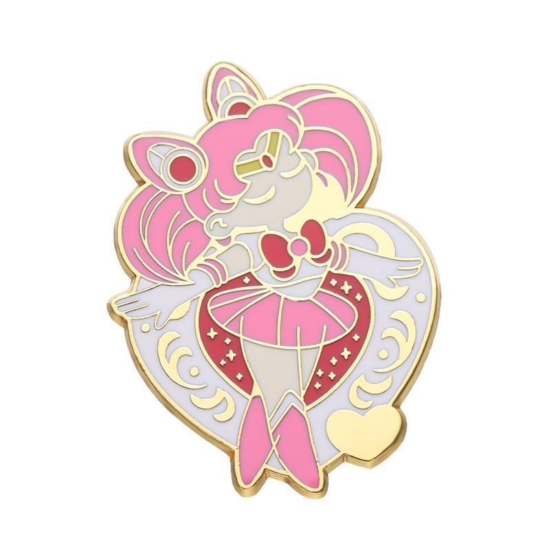 Brooch Cartoon Trendy Collection In Pink With Fun Letter Designs Perfect For Statement Accessories And Gifts