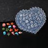 Sea Shell Starfish Fishtail 3D Silicone Nail Mold Jellyfish Conch Transparent Mold Nail Art Carving Template Diy Accessories