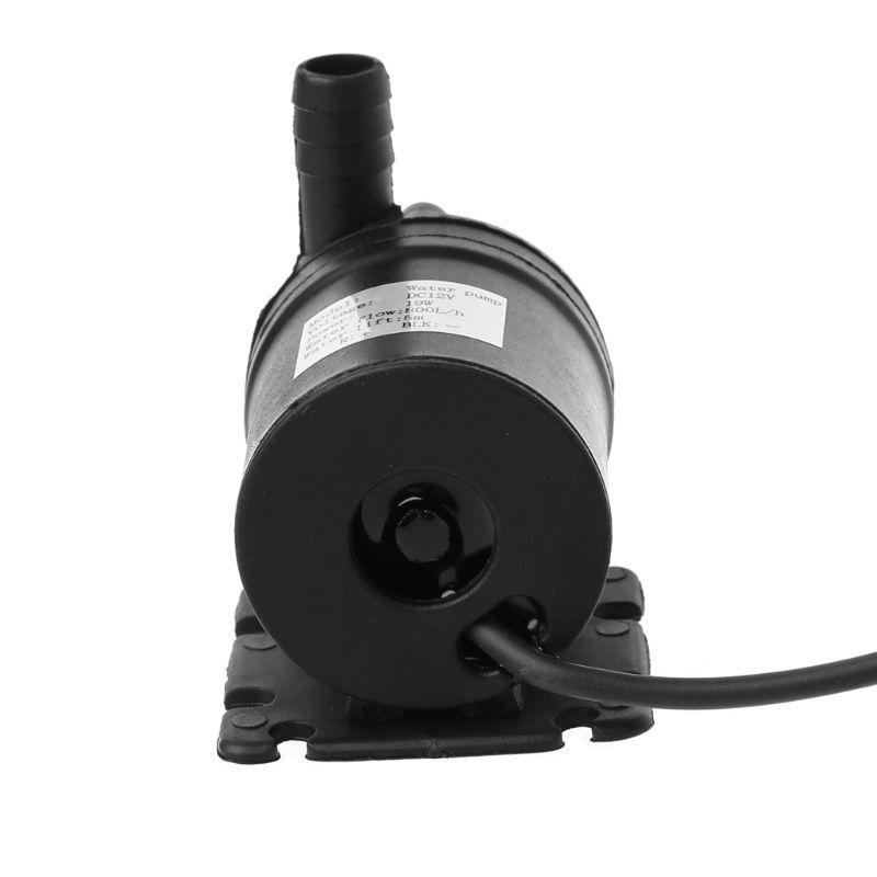 

Quiet for DC 12V 800L/H 20W Water Solar Brushless Motor Pool Water For Fountai 12V чорний