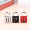 8 Digits Password Code Combination Padlock Zinc Alloy Suitcase for Luggage Travel Smart Lock Keyed Anti-thieft