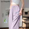 La Chapelle Women's UPF50+ Ice Silk Floral Wide-Leg Pants