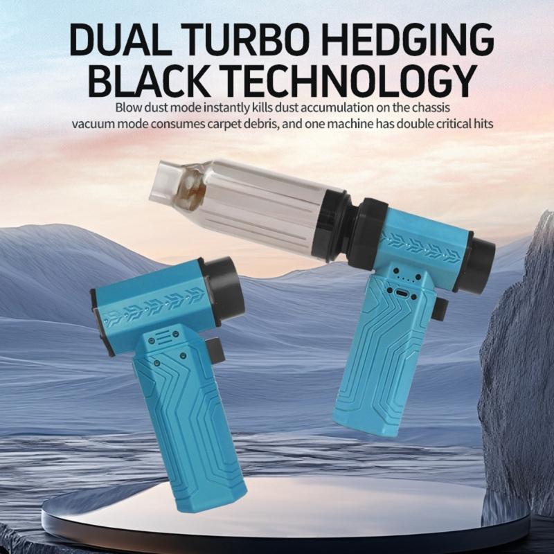 Cordless Car Vacuum Cleaner and Blower with Brushless Motor High Power Suction Portable Design for Home Vehicle Use