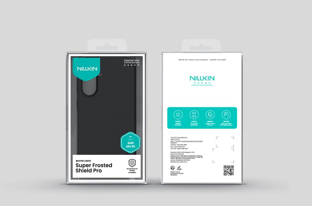 NILLKIN Super Frosted Shield Pro Samsung A56 5G Black / Czarny