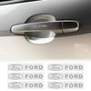 3D Metal Emblem Sticker Car Interior Decoration Decals Accessories For Ford Focus 3 4 MK3 Kuga Escape Mustang Fiesta Ranger Esco