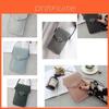 Sac de téléphone portable transparent chic pour femme avec décoration en forme de cœur en cuir PU simple