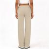 Damen Schlaghose Lässige Kordelzug Elastischer Bund Bequeme Schlaghose Yoga Lose Hose