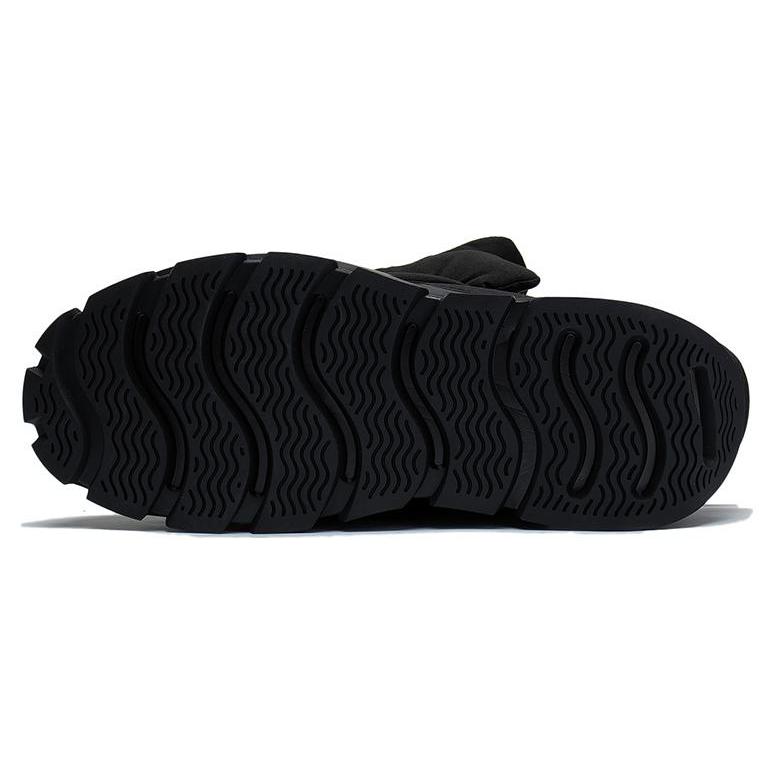 New LiNing Sui Yao Quirky With Blessing Durable Breathable High Top Sports Casual Shoes Women's Black AGCS226-3