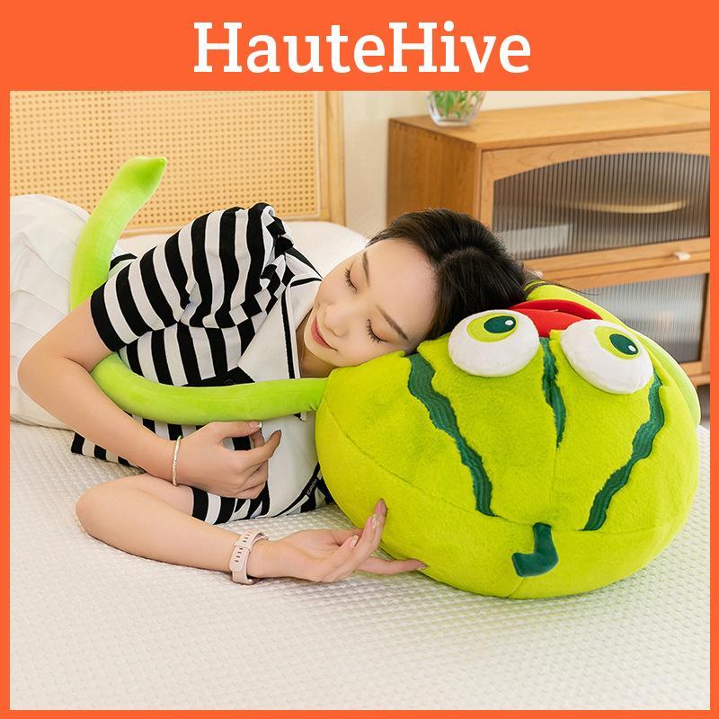 Plush Ugly Watermelon Toy Stuffed Fruit Doll Kids Collectors Decoration Gift