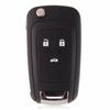 3 Button Flip Key Shell for Opel for Vauxhall for Chevrolet for Buick