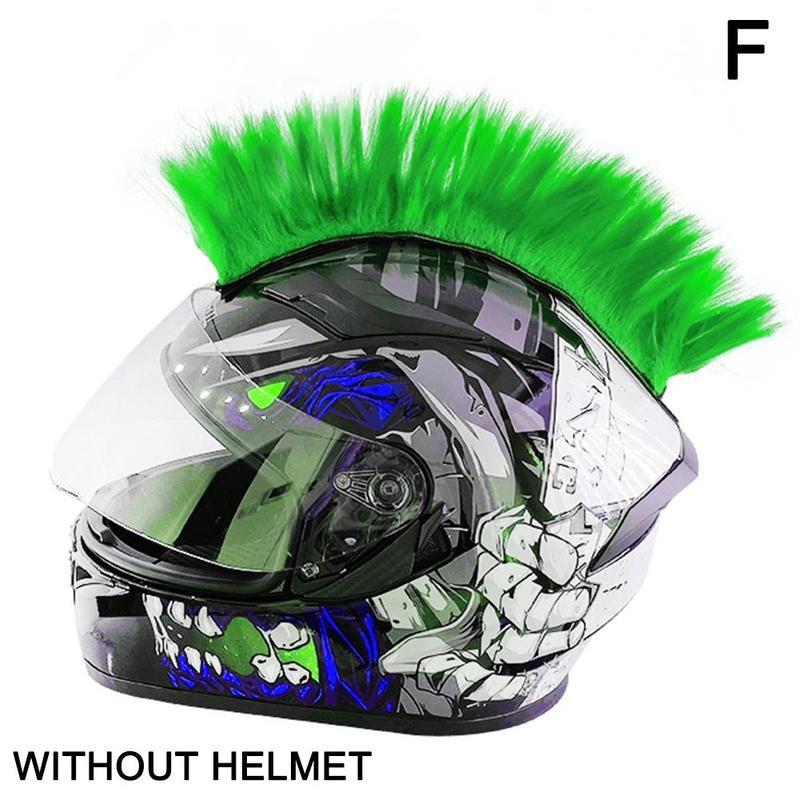 Crête De Coq Colorée Pour Casque - Accessoire Amovible Et Fun Pour Moto, Vélo, Ski, Déguisement