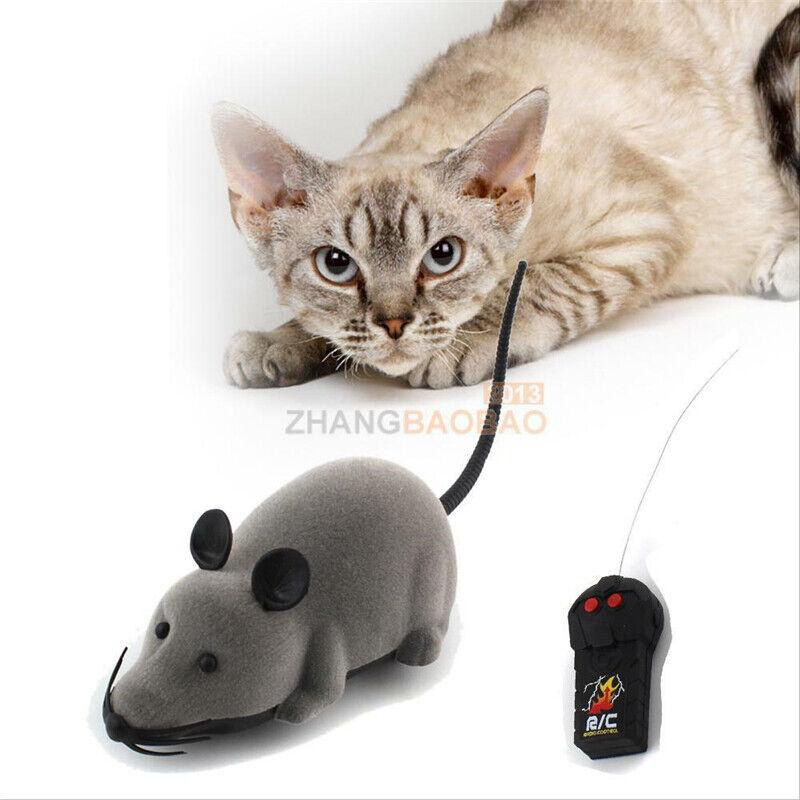 Pet Cat Puppy Wireless Remote Control RC Electronic Rat Mouse Mice for Pet Gift