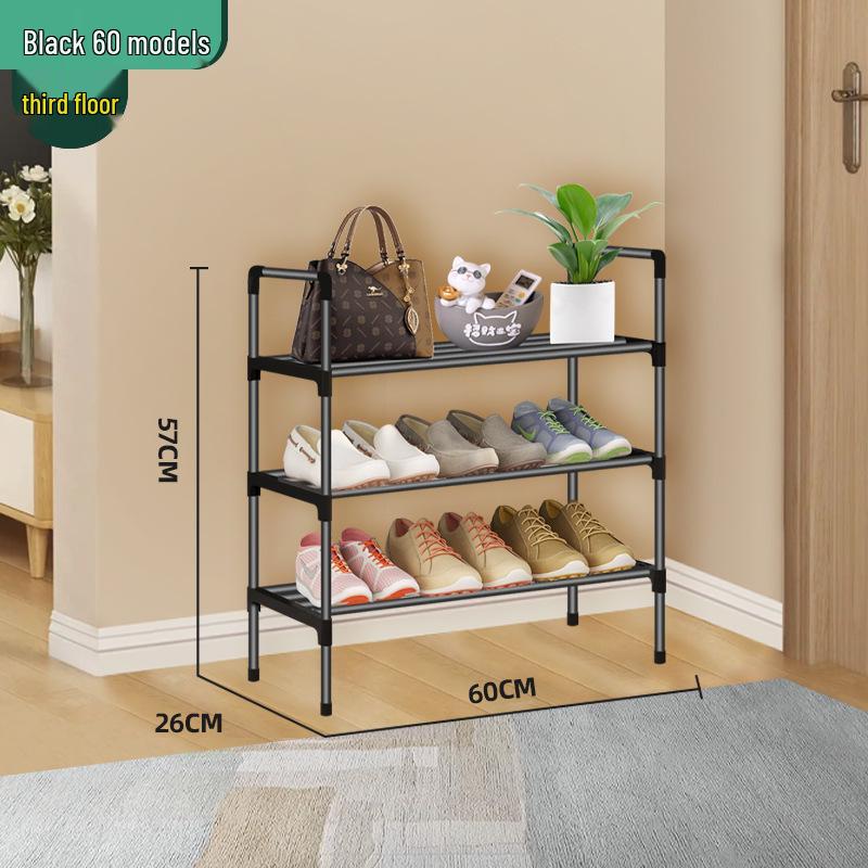 Multi-Layer Metal Shoe Rack Cabinet for Dorms