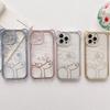 Cute Cartoon Bear Pattern Phone Case For Iphone 14 12 11 13 Pro Max Xr X Xs 7 8 Plus Plating Clear Soft Tpu Cover