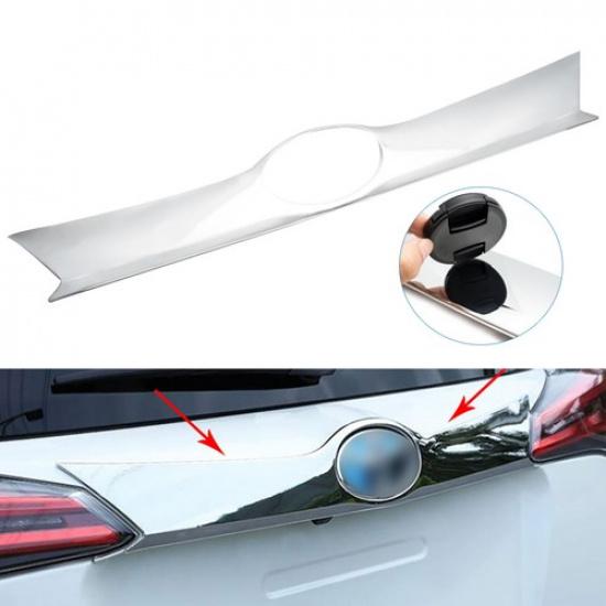 Rear Door Trunk Lid Decoration Cover Trim Chrome for Toyota RAV4 2016-2018