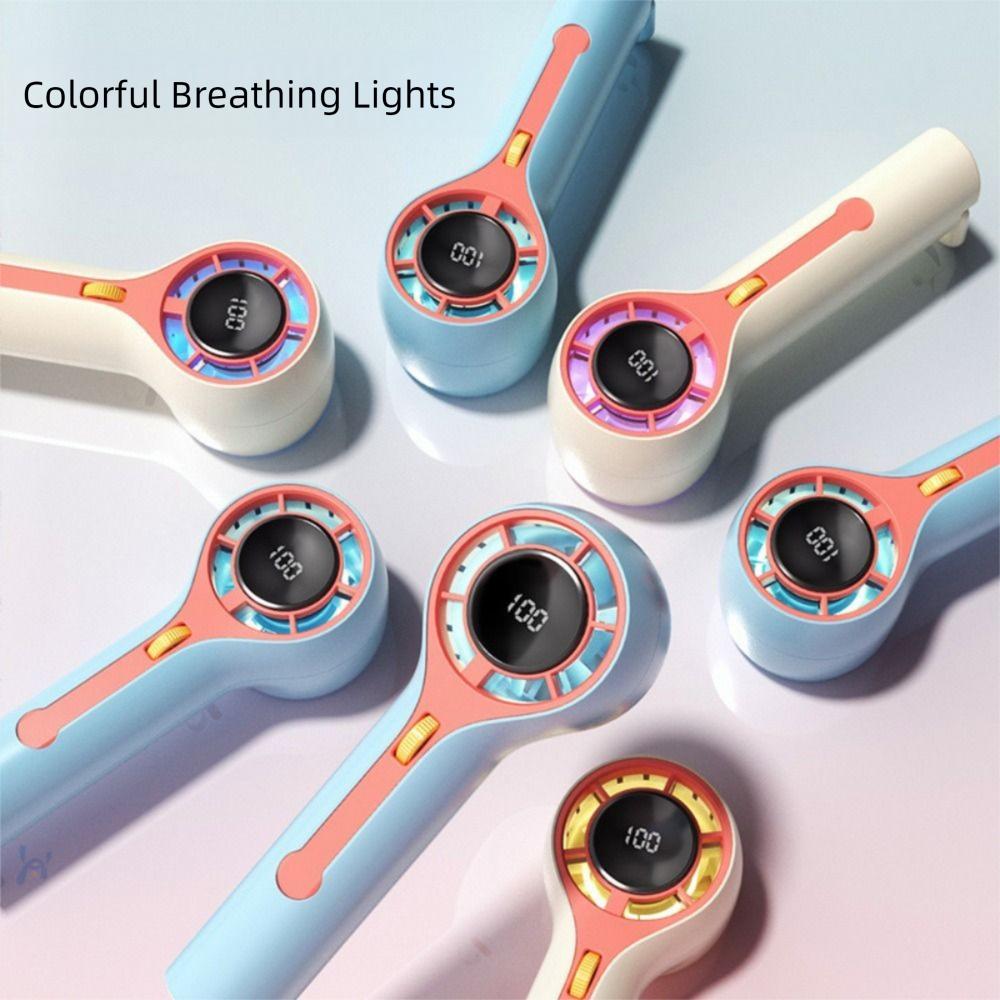 Low Noise Outdoor Portable Fan Fast Cooling Small Electric Fan Mini Handheld Fan  Home