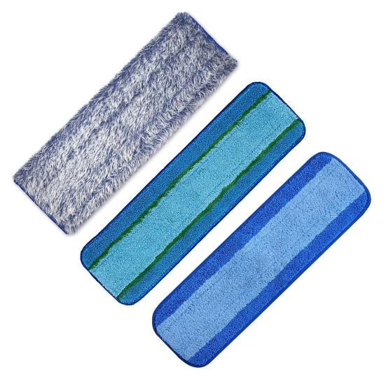 Microfiber Cleaning Mop Pads Set Deep Cleaning Dusting Pads Laminate Floors Reusable Floor Cleaning Pads