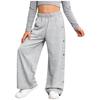 Pantaloni della tuta unisex per bambini con bisogni speciali, abbigliamento adattivo, con bottoni a pressione laterali a strappo