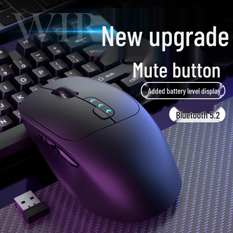 YouShi Type-C Wireless Bluetooth Dual-Mode Rechargeable Mouse