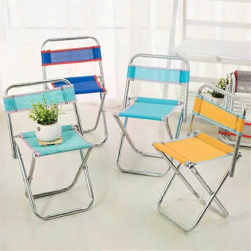 Comfortable Camping Chair Durable Multi-function Fishing Chair Metal Portable Picnic Breathable Backrest Chair Camping Tool 2023