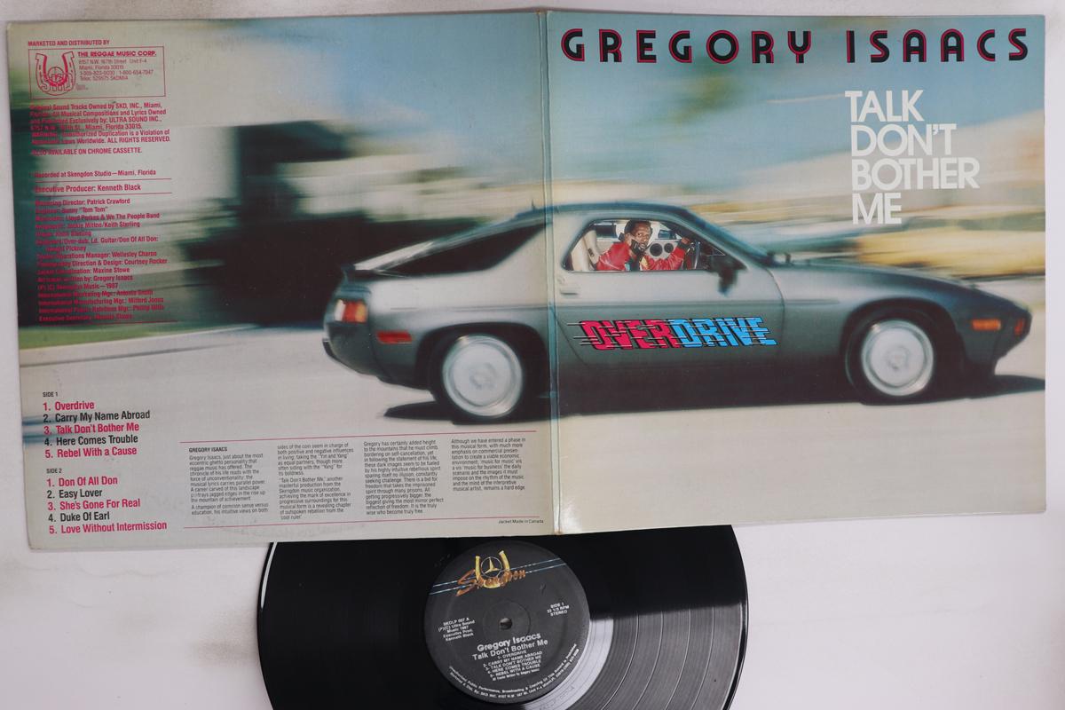 

LP Record GREGORY ISAACS - Talk Don t Bother Me SKDLP007 Skengdon 1987 US Reggae, Ska & Dub Used