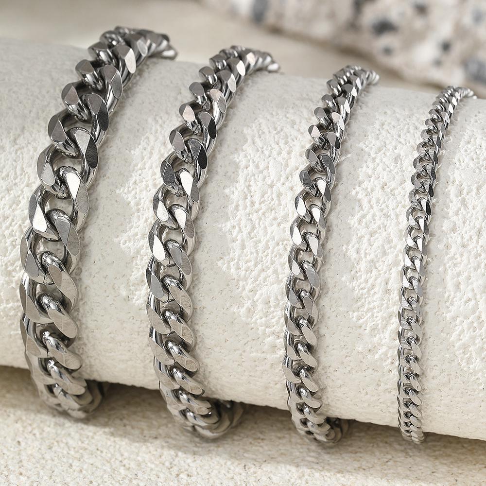 Stainless Steel Anklet Multiple Chain Thickness Specifications Classic Fashion Anklet For Women Jewelry Creative Fashion Gifts