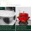 Porta coperchio per pentola Anti-trabocco Resistente al calore Rosso Anti-sversamento Sollevatori per coperchi in silicone per cucina