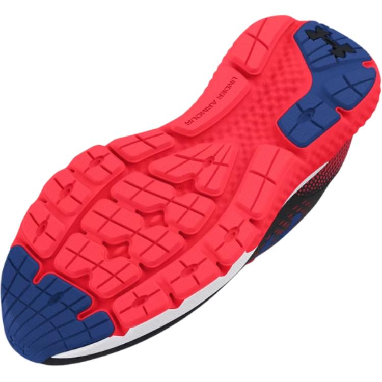 Under Armour Charged Rogue 4 GS Black Beta Blue Kids Sneakers Tech-Blue 3027106-004