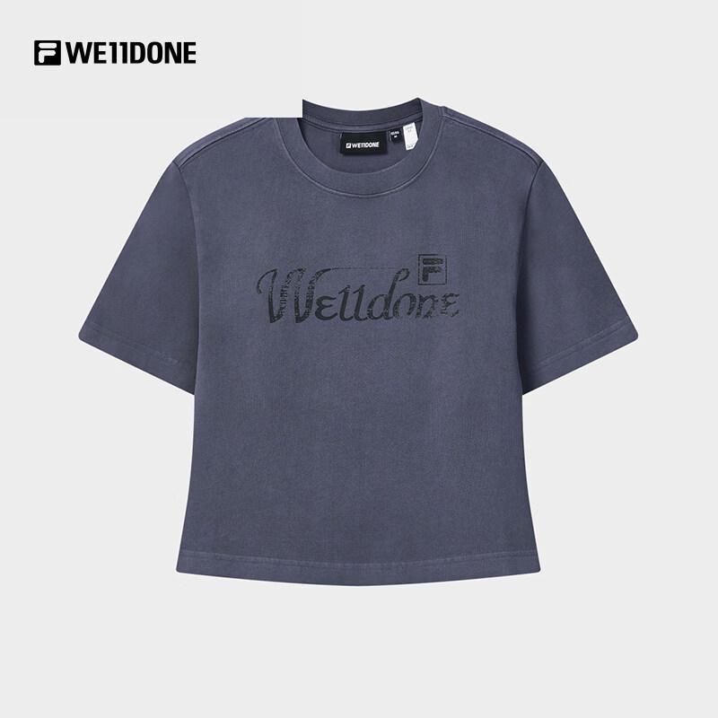 

FILA x WE11DONE Women s Knit Short Sleeve Tee S