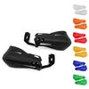 Universal ABS Motorcycle Hand Guards Set for Unpaved Bikes & Street Bikes with Quick Installation & Wind Protection