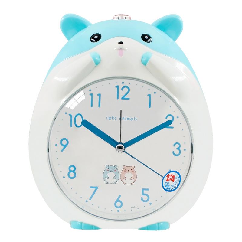 Wecker Kreativ Niedlich Cartoon Kinder Studenten Leise Nachtlicht Nachttisch Multifunktional Schlummerfunktion Sprachgesteuert Fauler Wecker