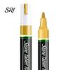 Memorial Inscription Marker Tombstone Pen with 3mm Tip Waterproof Fade-Resistant for Faded Restoration Granite Marble Repair Quick-Dry Stone