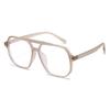 Reading Eyewear Female Male Blue Presbyopic Thick Square Ladies For Matte Gents Blocking Retro Rectangular Tea Classic Light Prescription