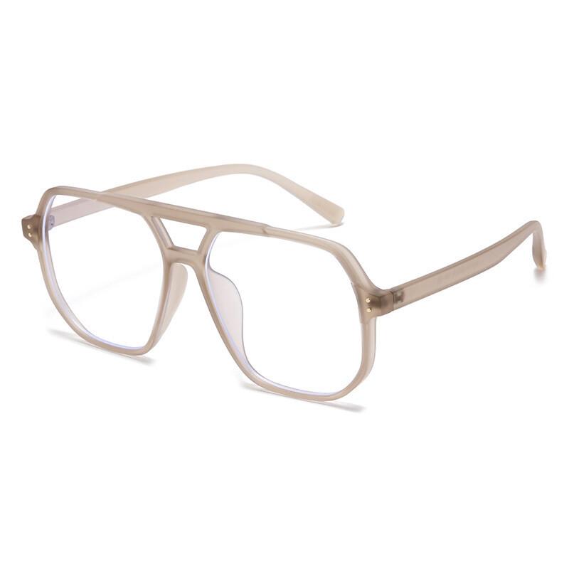 Reading Eyewear Female Male Blue Presbyopic Thick Square Ladies For Matte Gents Blocking Retro Rectangular Tea Classic Light Prescription