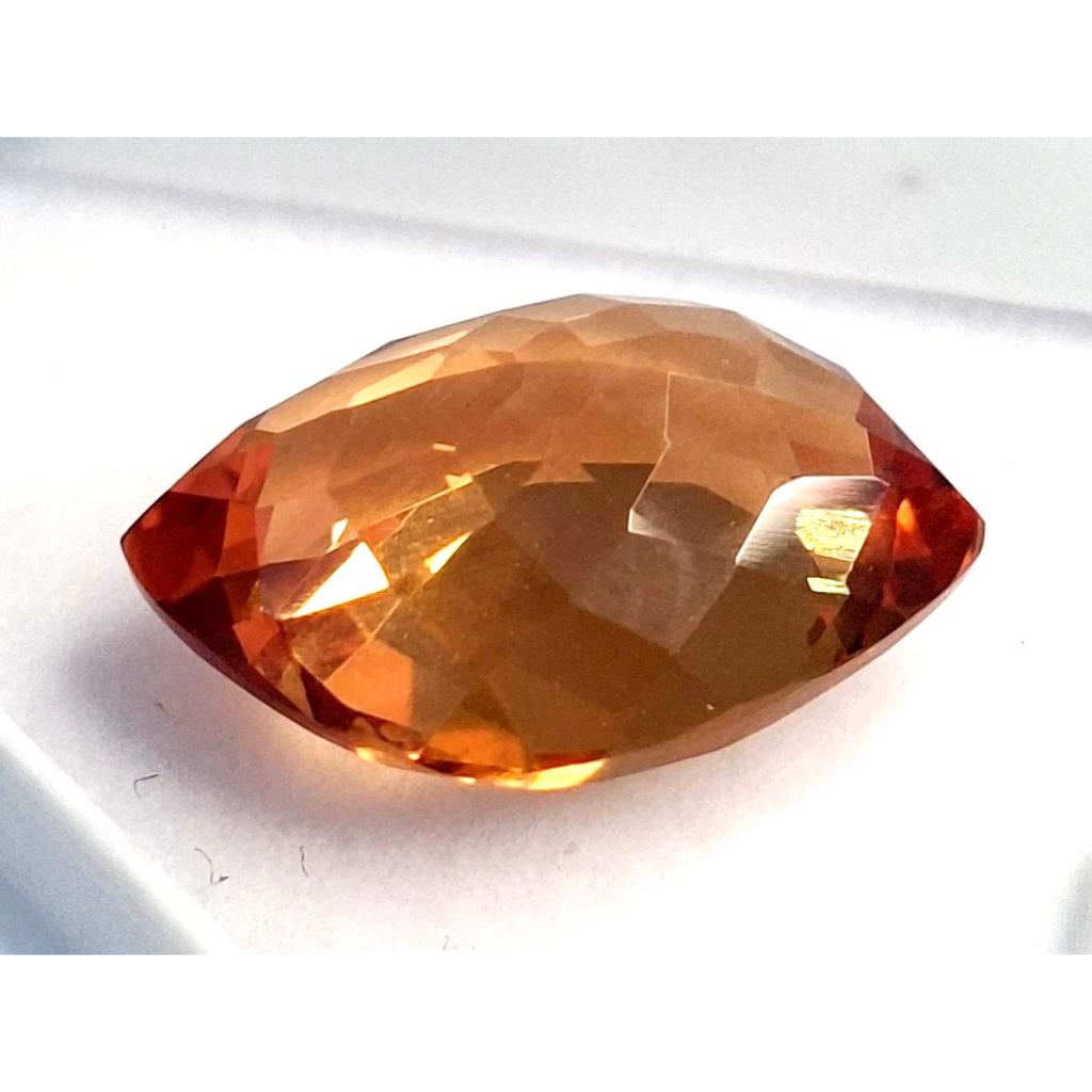 Natural Yellow Orange Sapphire 11-13 Ct Fancy Cut Certified Fabulous Gemstone